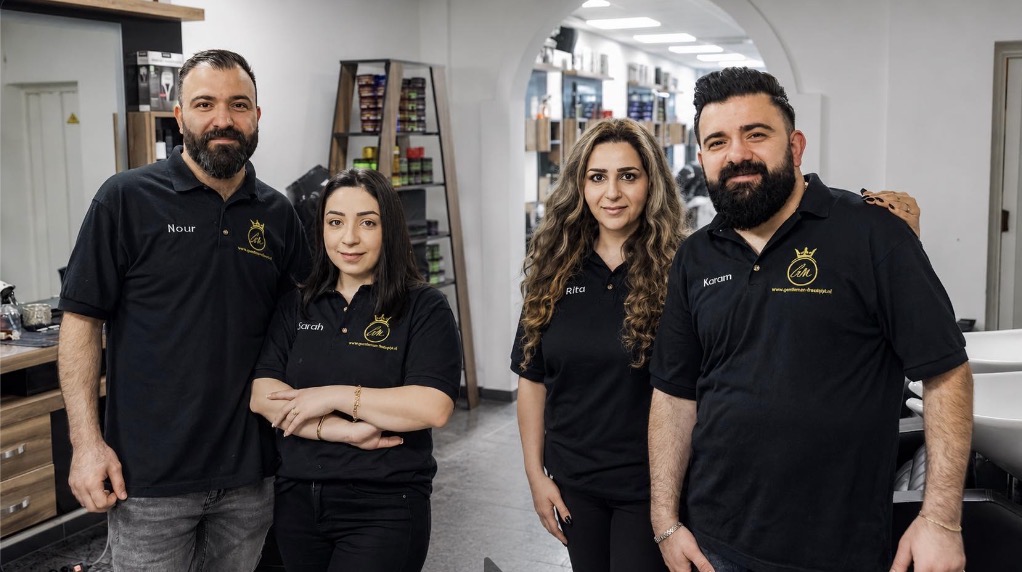 Het team van Salon Duhok