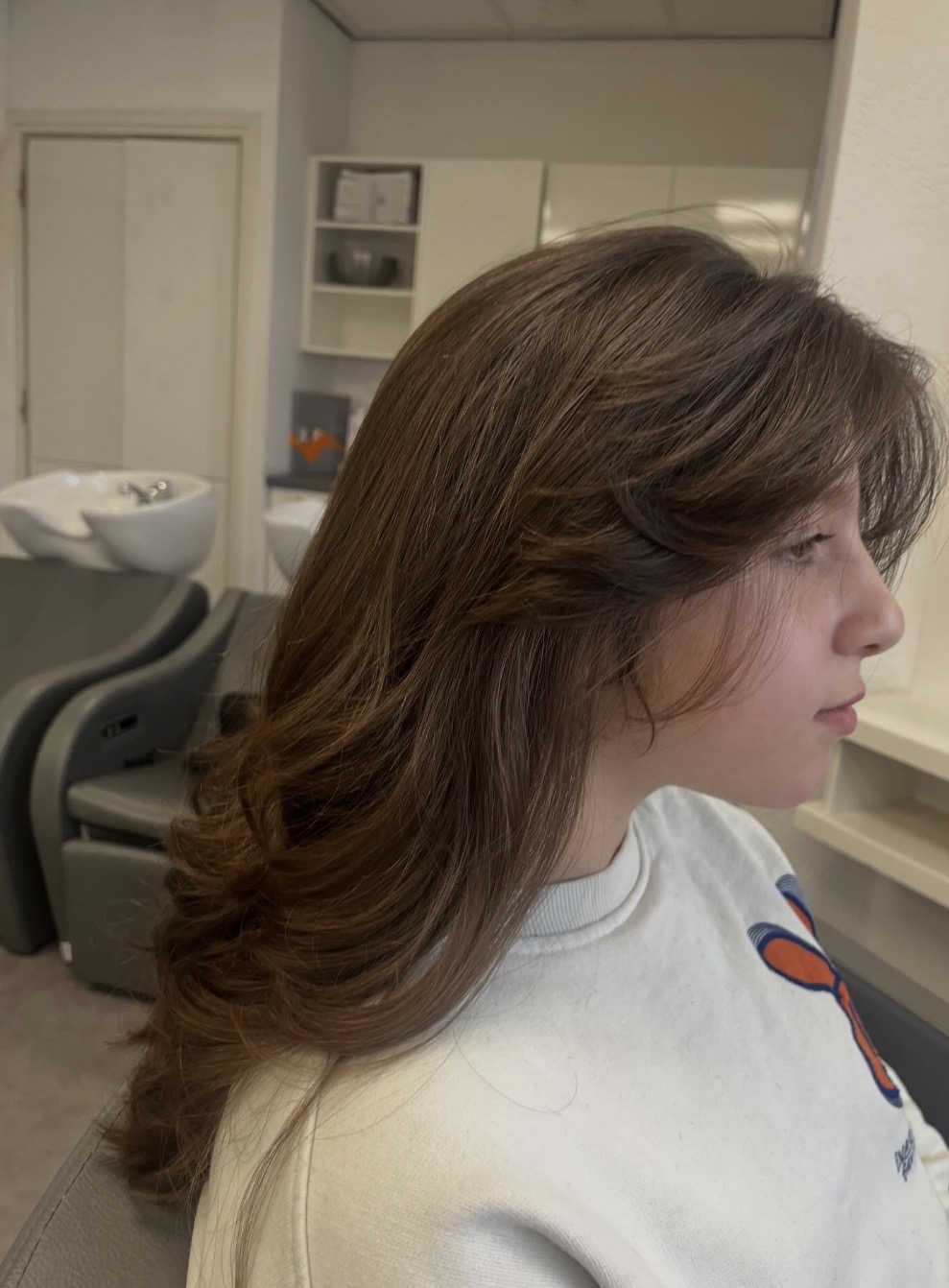 Layered blow out